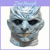 Atemberaubende Game of Thrones Weiße-Wanderer-Latexmaske für Kostümpartys des Nachtkönigs