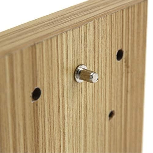 Set of 20 Shelf Support Dowels, 5mm, Insert Type, Shelf Support Pins, Shelf Supports for Bookshelves, Furniture Fixing, Shelf Support Parts, Metal Sh