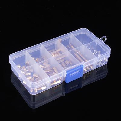 120 Stücke Männlich Weiblich M3 Messing Standoff Spacer PCB Board Schrauben Mutter Sortiment