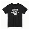 Summer Casual Fashion - A Loose and Comfortable T Shirt with A Funny and Amusing Design That Depicts A Wife Having To Defecate.