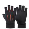 Sunscreen Gloves Driving Fishing Leaking Two Fingers Ice Silk Anti-slip Gloves Breathable Fitness Cycling Express Quick Dry Gloves
