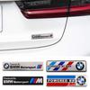 BOHQ2 Car Body Decorate Sticker For BMW 1 3 5 7 Series X1 X3 X5 G30 G20 G11 F10 F34 Car Logo Trunk Styling Modified Decal Accessories