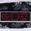 Side Printed Keycaps Intricate Pattern Theme for 60% 68% Mechanical Keyboards Heat Sublimation Printing