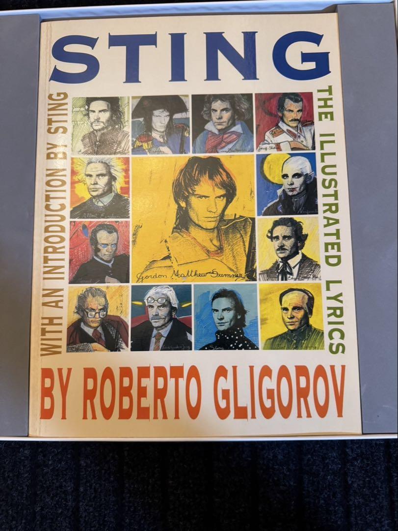 

[USED] Rare Live STING Limited Edition CD & Photo Collection