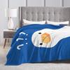Cute Cartoon Duck  Blanket Quality Super Soft  Throw Blanket Winter Kids Adult Couch Chair Print Bedspread