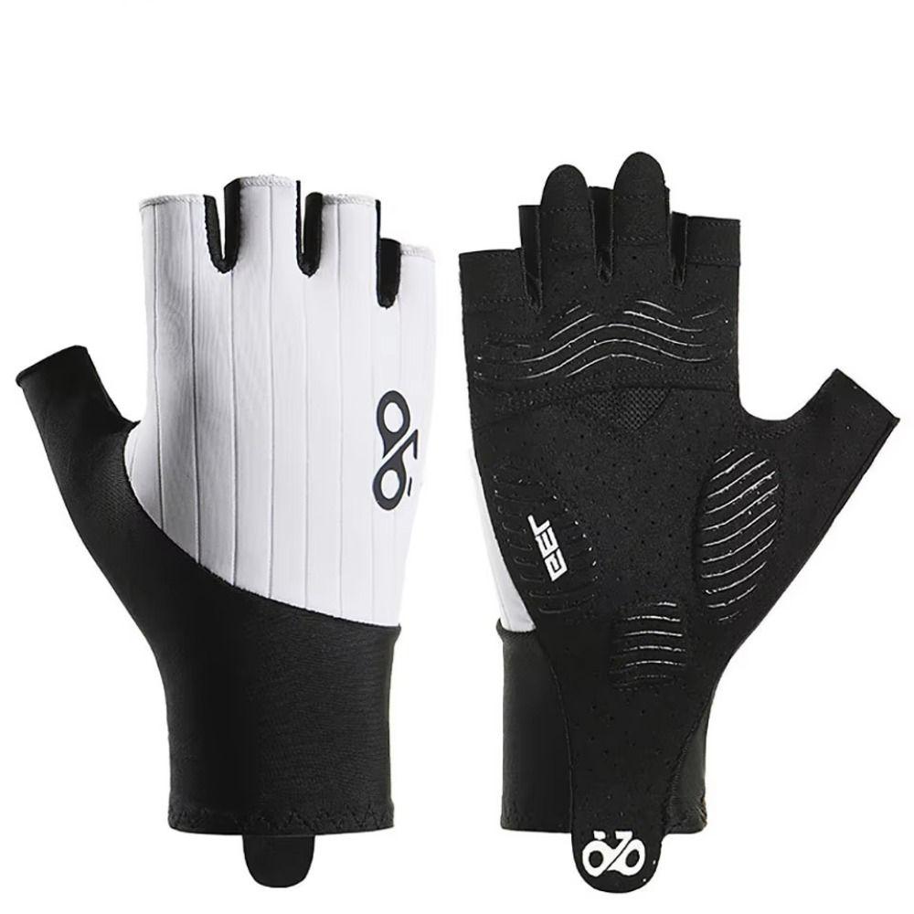 1 Pair Breathable Fitness Gloves Anti-Slip Half Finger Gloves Cycling Gloves  Exercise