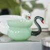 Fashionable Creative Glass Coffee Cups Household Breakfast Milk Cup Light Luxury and Exquisite Kungfu Tea Set Unique Teaware