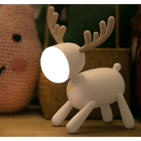 Led 3D For Kid Baby Room Smart Neon Decoration Atmosphere Lamps Christmas Decoration Light Animal Deer Mini Night