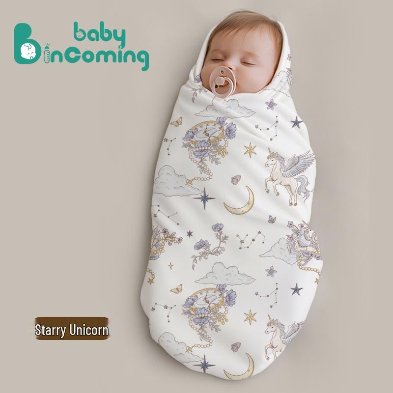Pure Cotton Four Seasons Baby Swaddle Blanket - Anti-Startle, Newborn Essential