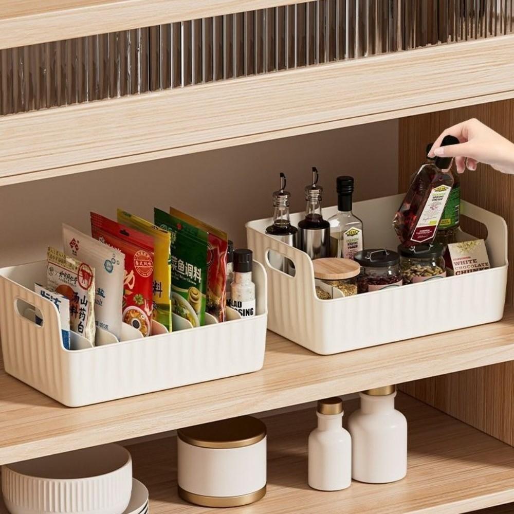 Versatile Organizer Bin Multi-Compartment Food Storage Organizer Storage Box Refrigerator