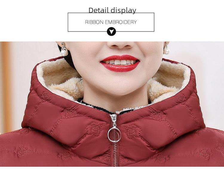 Stylish Autumn/Winter Cotton Jacket for 40-50-Year-Old Women