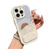 Sleeping cat and dog bracket is suitable for Apple 17 mobile phone case iPhone16Pro Xiaomi oppo anti-drop all-inclusive case.