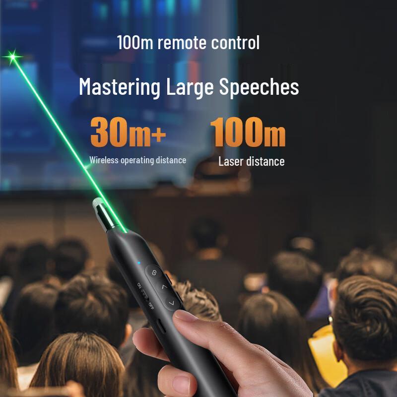 HP SS232 Wireless Presentation Clicker with Red Laser Pointer