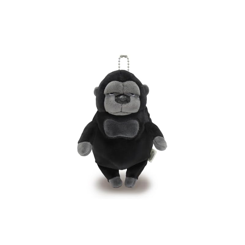 Morisaka Global Mochigori Mini 7x5x14cm Gorilla Plush Toy, Soothing, Soft and Squishy, Cute Animal, Mochi Series, MOGO-0088