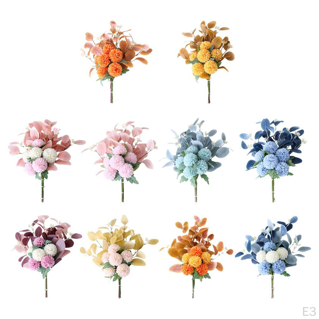 Artificial Flower Bouquet Bridal Decoration Silk Nordic DIY Flowers for Home Table Wedding
