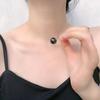 Prosta żyłka wędkarska, naszyjnik z pereł, krótki choker damski na obojczyk, wszechstronny łańcuszek na szyję o niszowym temperamencie