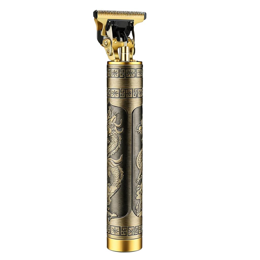 Men Electric Hair Clipper Set Fine Cutting Long Endurance Silent Cordless Hair Trimmer Dragon Phoenix