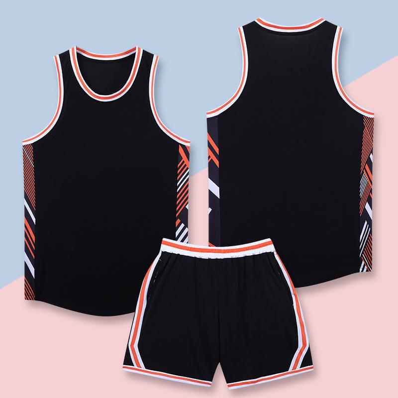 Conjunto de jersey de basquete americano Jersey de basquete para meninos Jersey de treino esportivo infantil Camisa de basquete tipo regata Impressão atacado