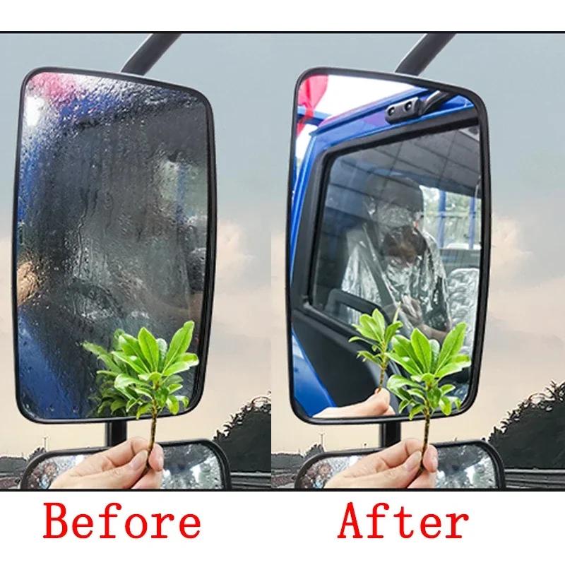 Car Mirror Rainproof Sticker Lorry Rainproof Sticker Reversing Rear View Mirror Waterproof Protective Film Reflective Anti-fog