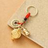 Brass Coins Zodiac Cornucopia Key Chain Copper Car Key Ring  Backpack Decoration