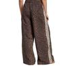 adidas Pantaloni da Tuta Satinati a Gamba Larga da Donna Originals Firebird Stampa Leopardo JW7302