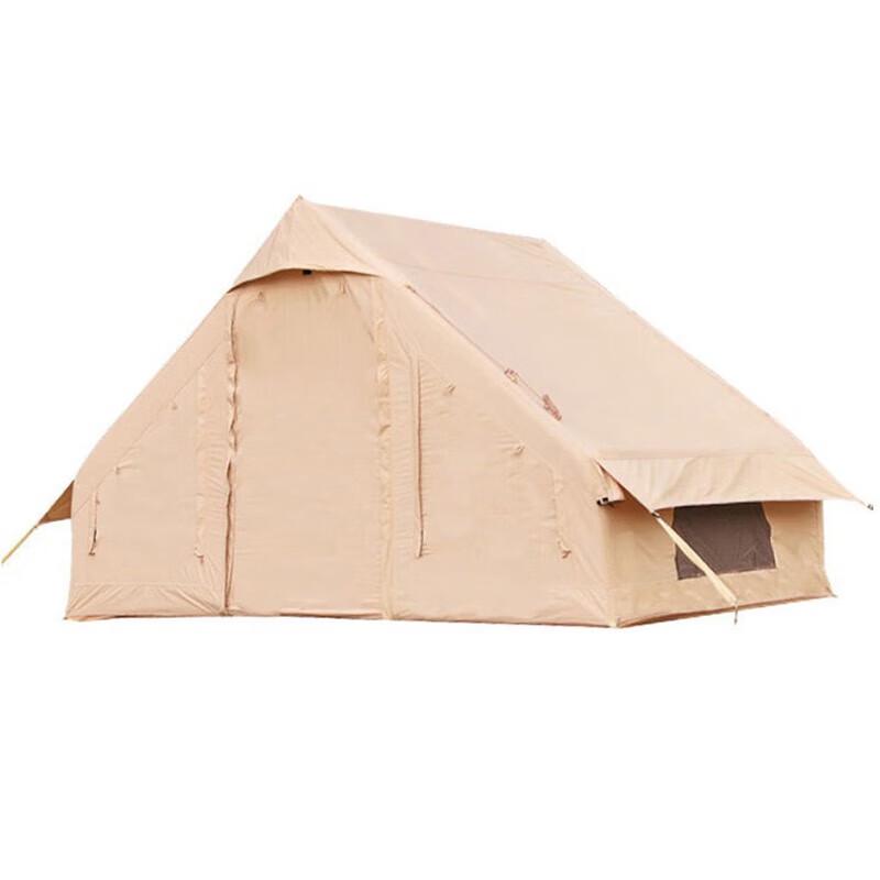 Трехполюсная надувная роскошная юрта, палатка для кемпинга 3x2.1x0.85x2.1m