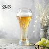 Langlebiger Bierglas-Pokalform-Weinbecher, Hitzebeständiger Krug für Craft-Bier, Transparenter Becher für Saft, Kreatives Pub-Trink-Sport-Party-Glas, Hoch Borosilikat