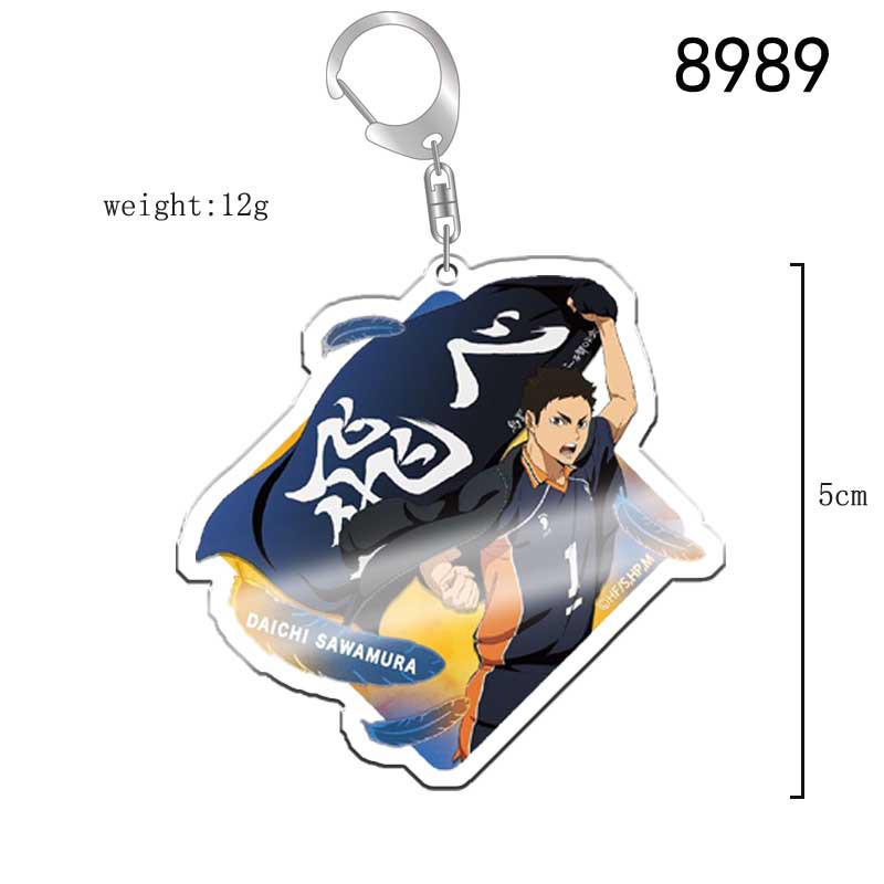Haikyuu!! Schlüsselanhänger aus Acryl: Hinata Shoyo & Kageyama Anhänger