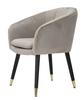 Parmchair Paris Grey Gold Cm 62X58X78