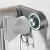 Suction Cup Blowing Storage RackNon-perforated Bathroom Bracket Wall-mounted Suction Tube Rack