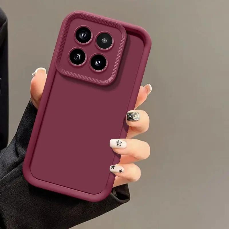 For Xiaomi 14T Pro Case FUnda On For Xiomi 14TPro 14 T Phone Cases Matte Back Cover Skin Feel Protection Shockproof Coques Capa