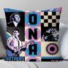 Band J-Jonas B-Brothers Pillow Case Square Pillow Bedroom Sofa Leisure Comfort Cushion Car Living Room Home Decoration 40X40