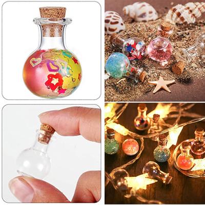 Cork Stoppers Mini Wishing Bottles Drifting Bottles Glass DIY Crafts Bottle For Home Decor Crafts Projects Party Favors
