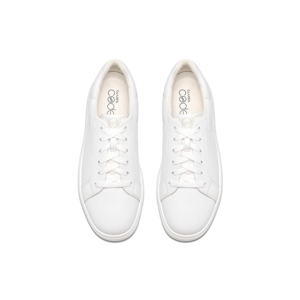 Clarks Fashion Versatile Low-Top Casual Sneakers Unisex sneakers White 263279054