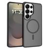 Rugged Skin Feel Magnetic Matte Phone Case For Samsung Galaxy S26 S25 S24 S23 S22 Ultra Plus FE S25Edge Anti-drop Protect Cover