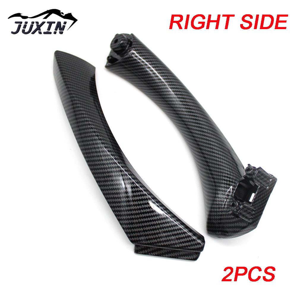 Εσωτερική λαβή αυτοκινήτου Εσωτερικό πάνελ πόρτας Τραβήξτε το κάλυμμα επένδυσης εμπρός πίσω αριστερά δεξιά Για BMW 3 series E90 E91 316 318 320 325