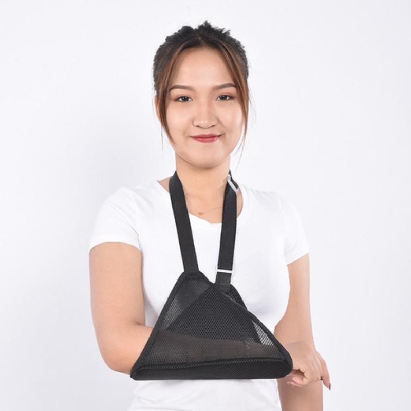 Premium Sling Arm & Forearm Support Brace - Adjustable Shoulder/Elbow Immobilizer with Breathable Mesh & Padded Comfort