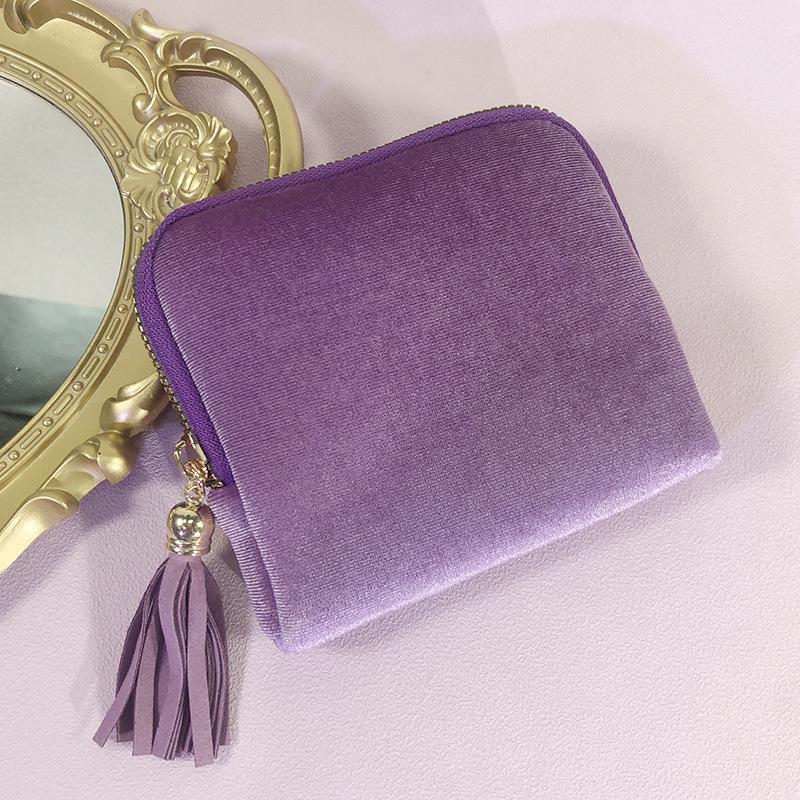 5-Layer Storage Bag Velvet Jewelry Pouch Bags For Watch Bracelet Rings Earring Portable Travel Jewelry Case