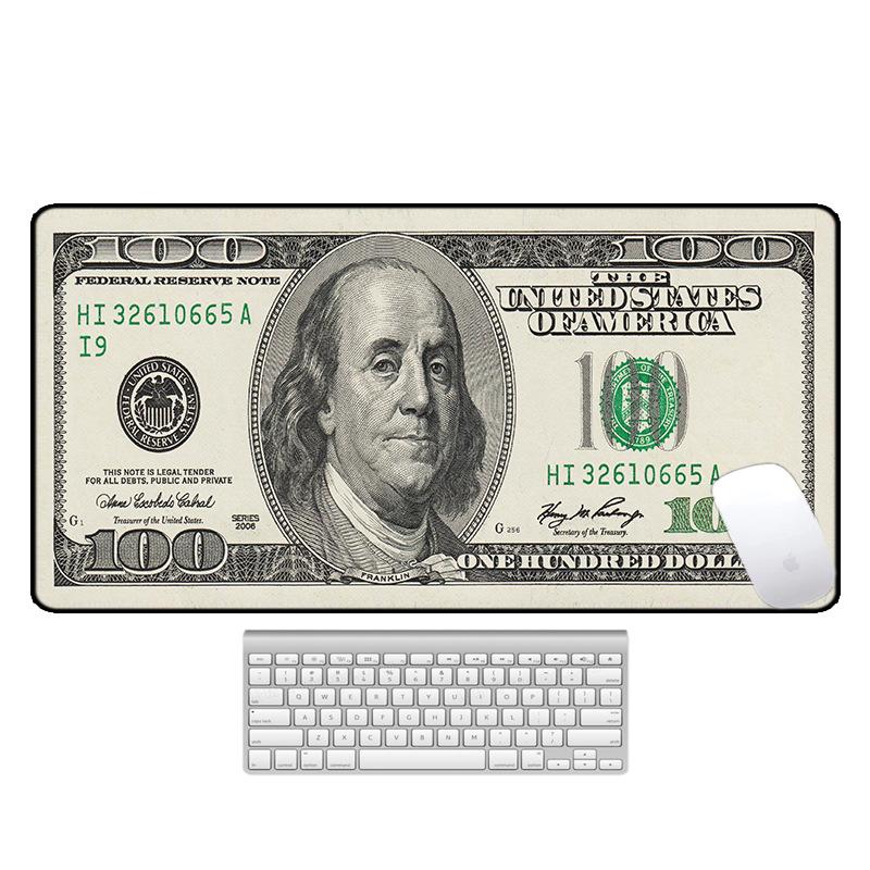 Leather mouse pad 90x40 for apple magic mouse