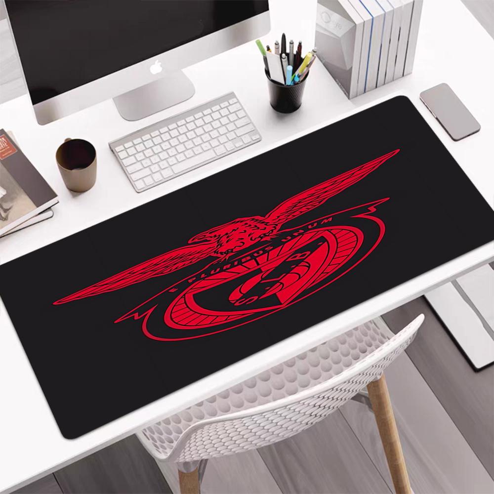 S.L. Benfica Thema Mauspads, Rutschfeste Gummiunterseite, Multifunktionales Büro- & Heimdekor, Perfekt für die Personalisierung des Arbeitsplatzes.