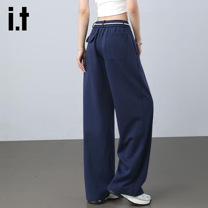 Izzue It Women's High-Waist Wide-Leg Sweatpants