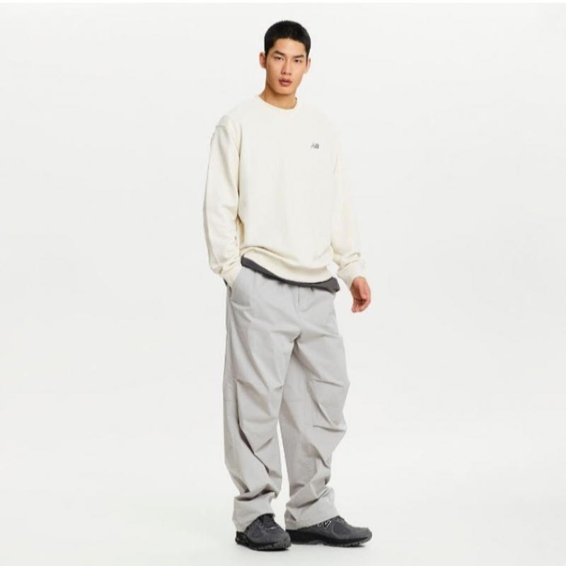 New Balance Langarm-T-Shirt Lqj Nbnce2s021 35 Public Small Logo Sweatshirt Semi Ove