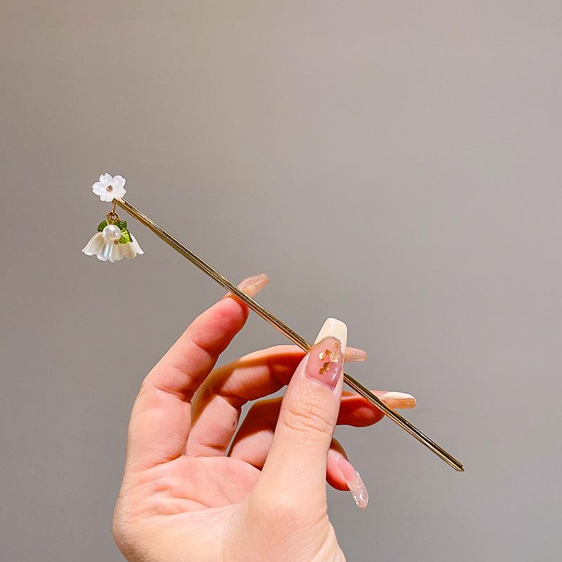 Korean Retro High-End Metal Hairpin - New Ancient Style