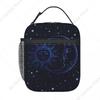 Celestial Mystic Esoteric Magic Sun Moon Insulated Lunch Bag for Women Kids Portable Food Boxes Thermal Lunch Box Tote