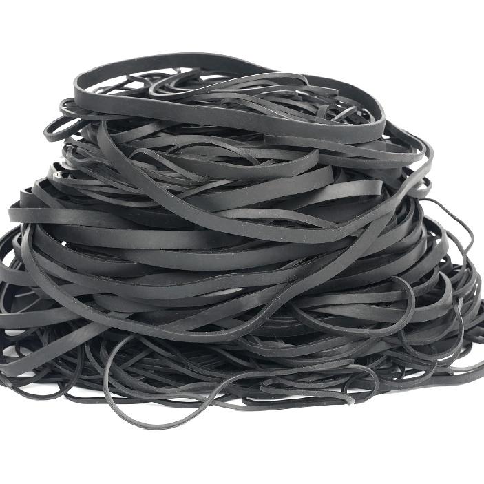 HAIDIBAO-Rubber Bands Assorted Sizes 0.5lbs large rubber bands heavy duty Elastic Bands 4 sizes black rubber band for Office supplies