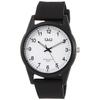 Citizen Q&Q VS40-001 Men's Watch, Analog Waterproof, Urethane Strap, Black