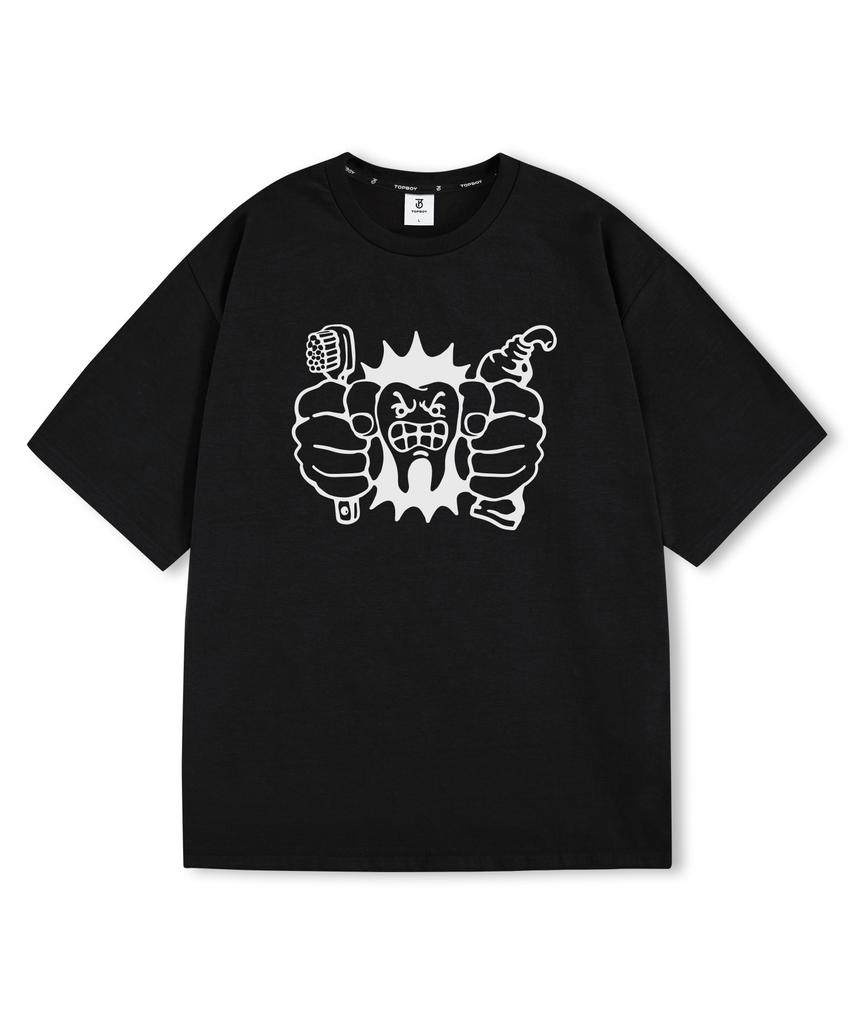 TOPBOY Dentist Oversized Short Sleeve T-Shirt (Type B)