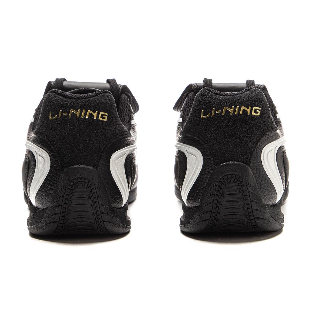 Li Ning Rutschfest, Abriebfest, Leicht Niedrig geschnitten Freizeitschuhe Herren Schwarz AGLV135-1