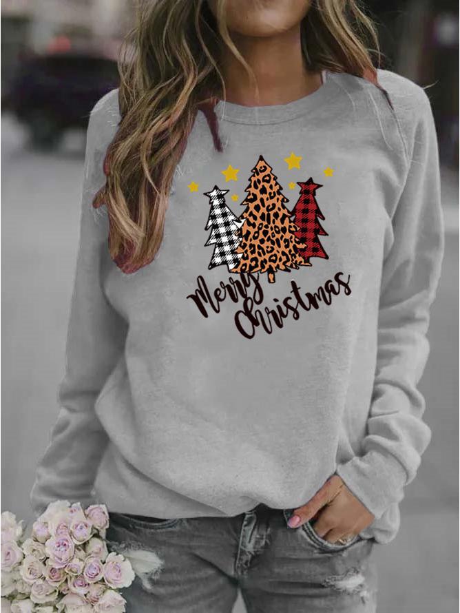 

Женский рождественский свитшот с круглым вырезом 2025 XS