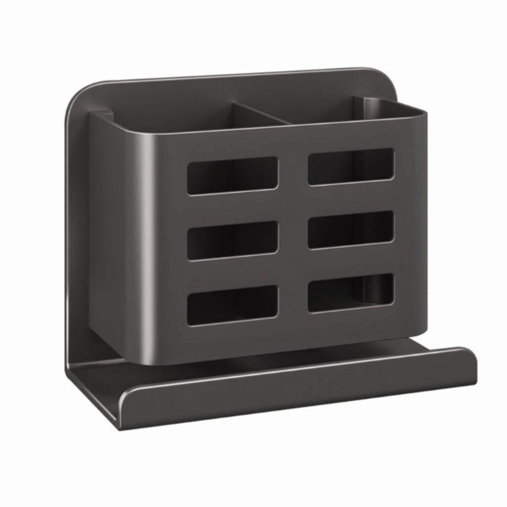 No Punching Bathroom Storage Rack Aluminum Zinc Zinc Alloy Shaver Storage Stand  Kitchen